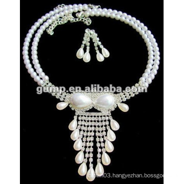 Rhinestones wedding Bridal jewelry set (GWJ12-079)